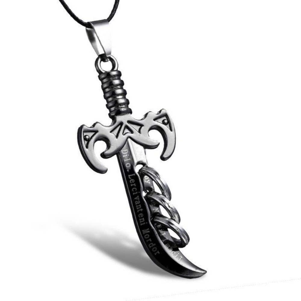 Choker necklace with pendant
